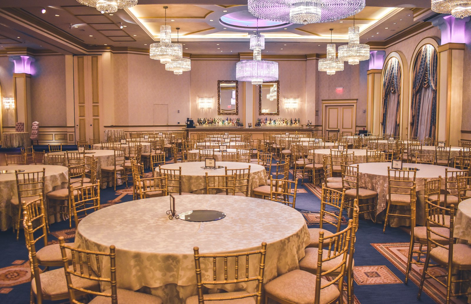 Professional event setting