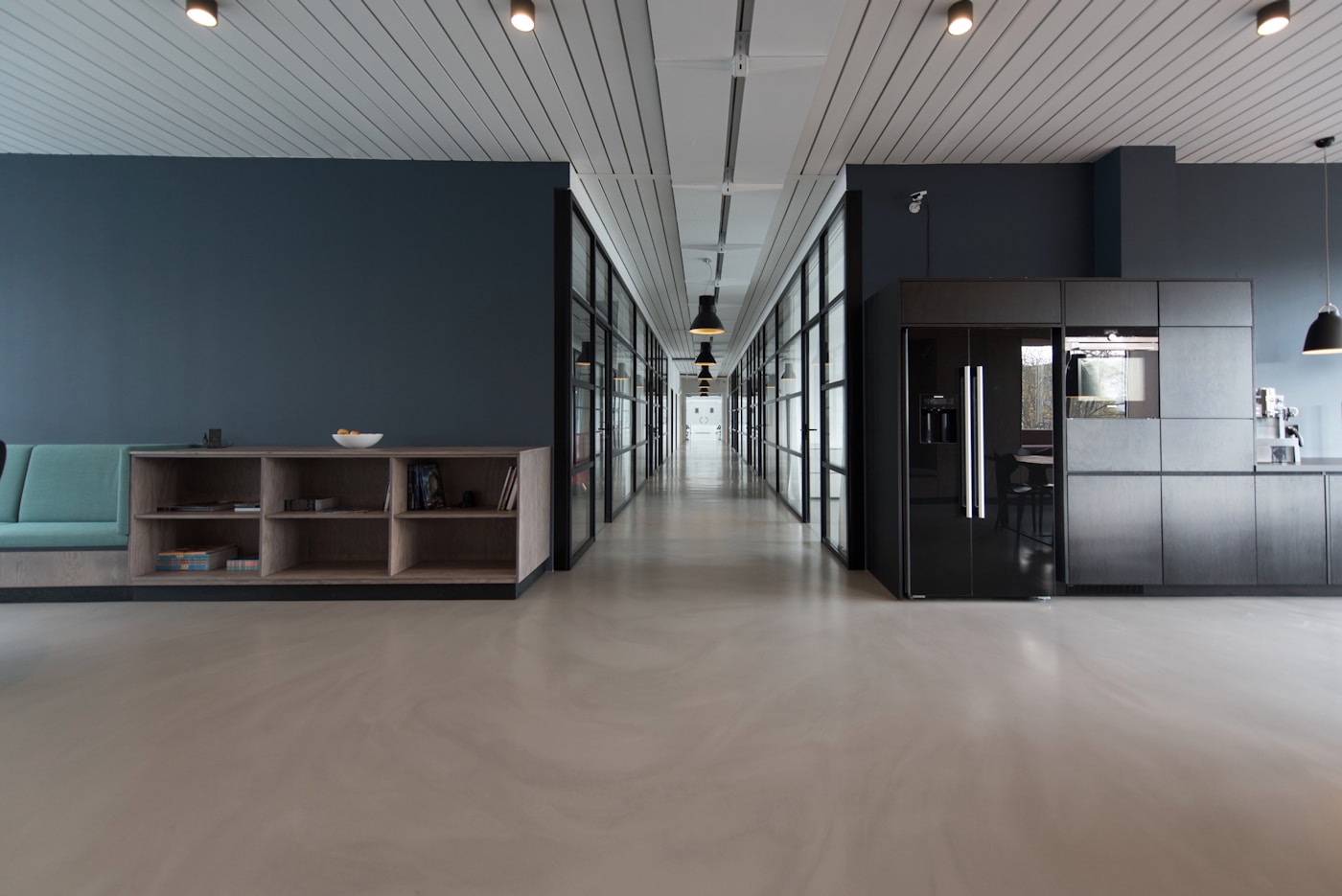 Modern headquarters workspace